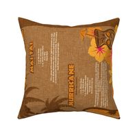 Tiki Towel - coconut