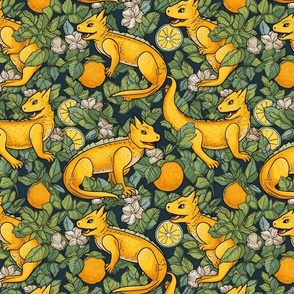 citrus dragon in the grove