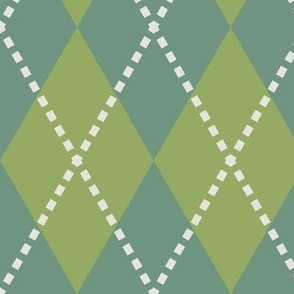 large green argyle