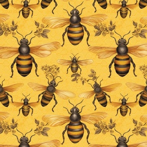 renaissance bees inspired by da vinci
