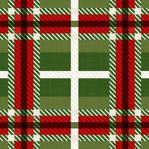 christmas tartan plaid normal scale