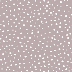 Silver Pink Polka Dot