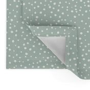 Ash Gray Polka Dot