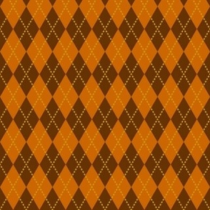 tiny autumn argyle