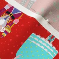 Christmas Nutcracker Tea Towel R