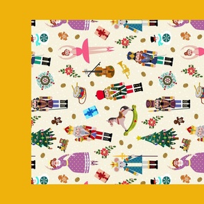 Christmas Nutcracker Tea Towel C04