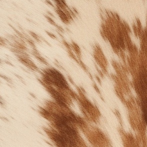 Tan Exotic Brindle Cowhide