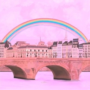 La vie à Paris en rose