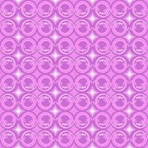Spiralizards pink and plum