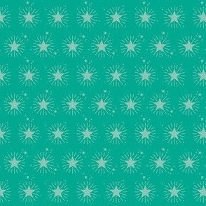 Sparkle - Stars on Stars - Green and Mint