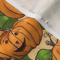 Jack - Lanterns for fun Halloween table linens