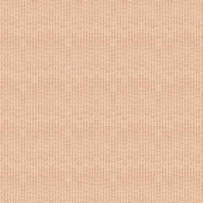 Geometric knitted lines rust red on pale peach for wall paper