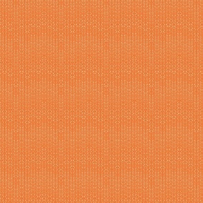 Geometric knitted lines cream on pumpkin red for wall paper