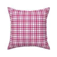 Pretty Sweet and Simple Plaid in Rosy Red