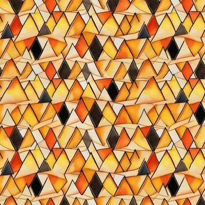 Candy Corn inspired by Egon Schiele