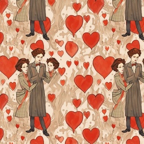 finding true love in a victorian valentine inspired by egon schiele