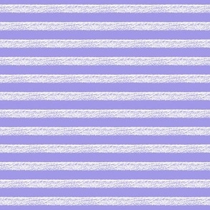 Chalky white stripes on purple