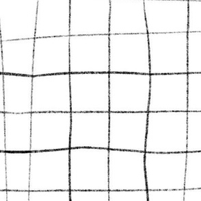 Large Black and White Grid