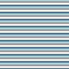 Blue and Gray mini Stripes for kids clothing of home decor, 15