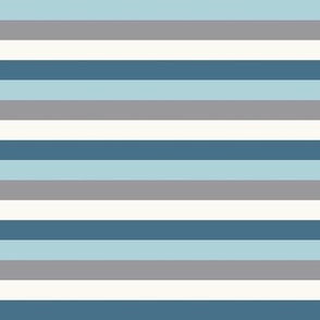 Blue and Gray stripes for kids clothing of home decor, 50