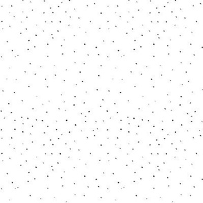 Black and White Swarm of Dots