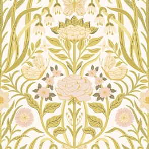 Enchanted Damask Garden - Summer Time