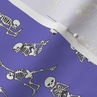 Skeleton Yoga_Small_Purple_8x8