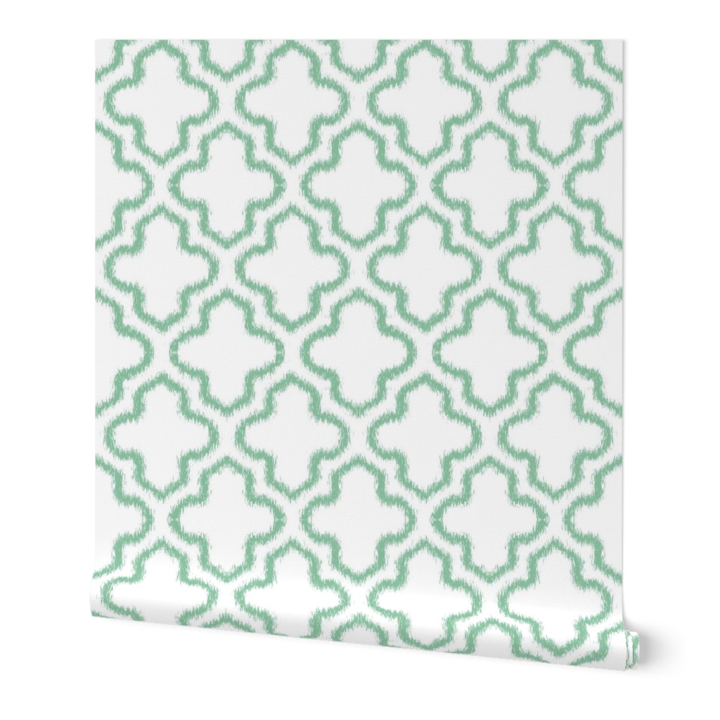 Ikat Moroccan in Mint