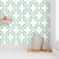 Ikat Moroccan in Mint