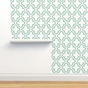 Ikat Moroccan in Mint