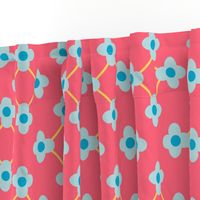 Wallflowers // large print // Light Bubblegum Blossoms on Pinkalicious