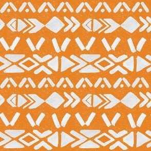 Aztec Love - Apricot Background - Liberty Style