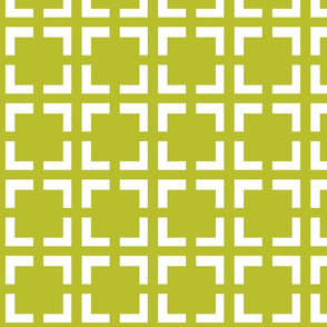 Moroccan Solid Square in Chartreuse