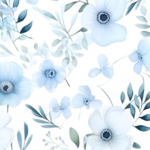 Blue Floral-3