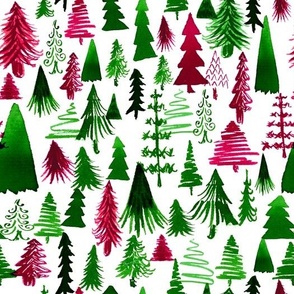 Evergreen Forest - Pine & Pomegranate 