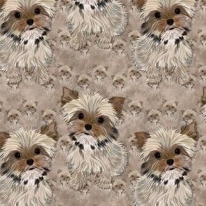Blotchy Puppy Matching - abt. 2"