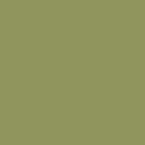 Sun-Faded Muted Indian Green Solid Plain Color Block Coordinate