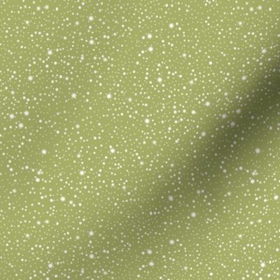 Enchanted Forest Snowfall - Whimsical Green Winter Background for Seasonal Decor