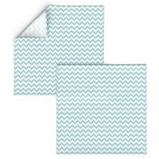 chevron blue MED - christmas wish collection