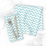 chevron blue MED - christmas wish collection
