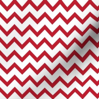 chevron red MED - christmas wish collection