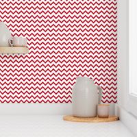 chevron red MED - christmas wish collection