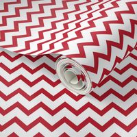 chevron red MED - christmas wish collection