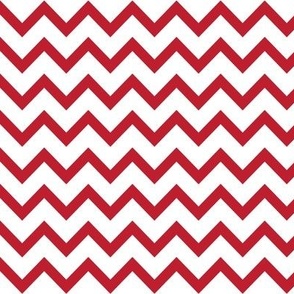 chevron red MED - christmas wish collection