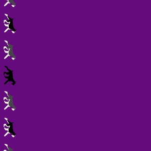 Giant Schnauzer border-purple 