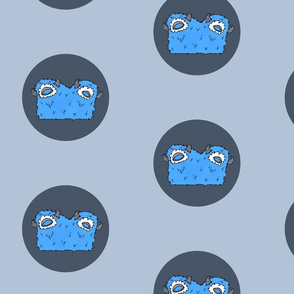 Blue Monster Dot