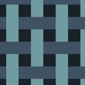 Crossed lines pattern Navy Blue