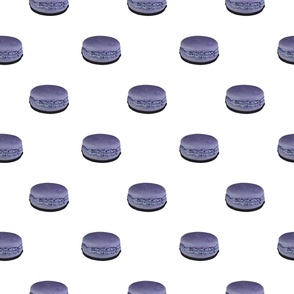  purple macarons