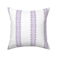 Petite Clarabelle Bright Lilac on White