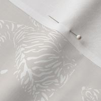 medium scale // baby tiger - crystalline white_ pure white 02 - nursery 